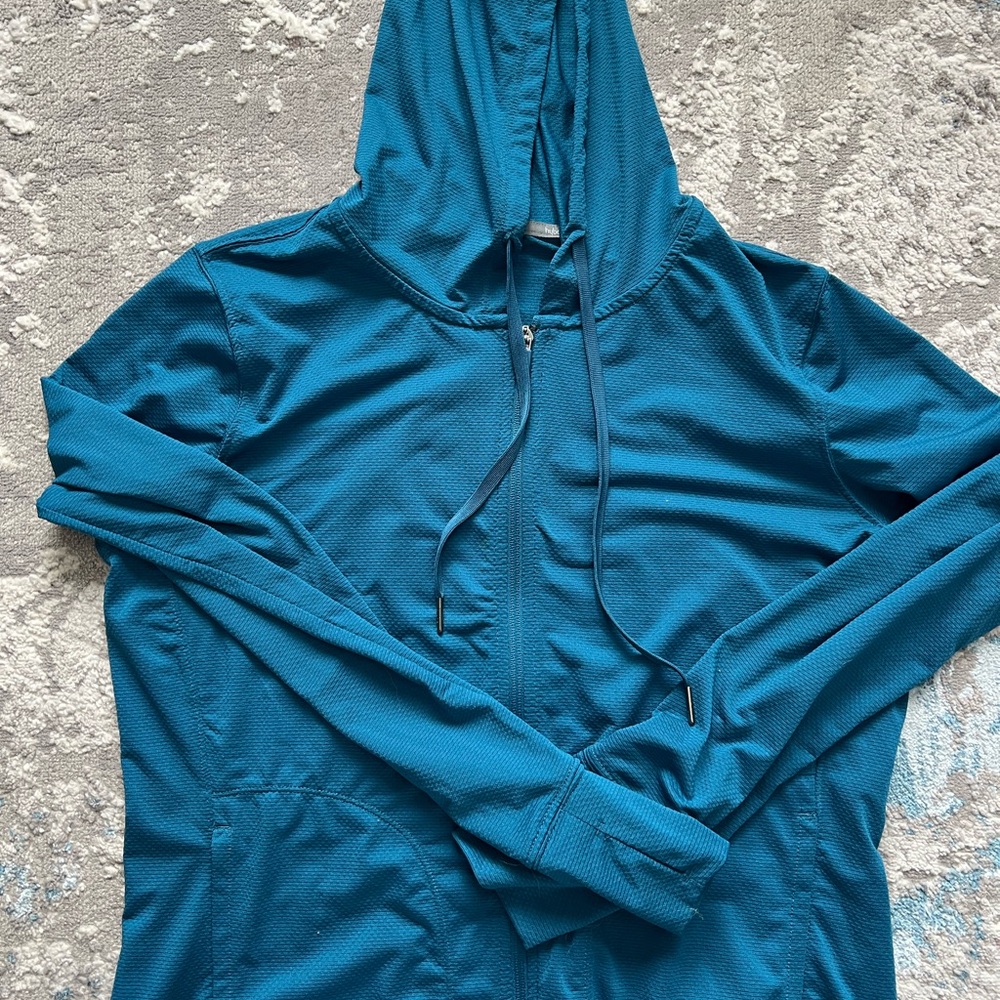 Teal Women's Hooded Top
